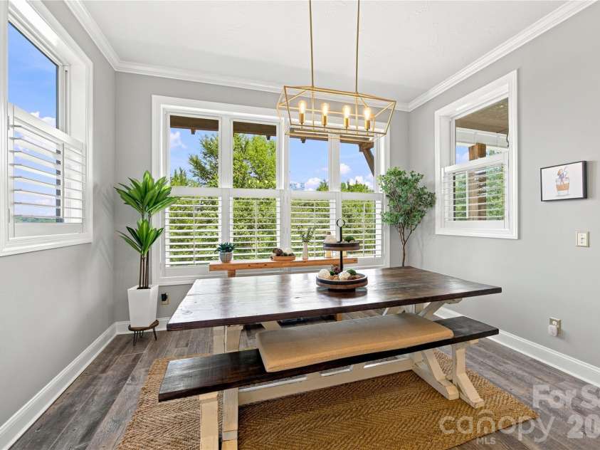 116 Burley Drive, Mooresville, NC 28115.  MLS# CAR4402820, YatesRealty ID 50204. Breakfast Area