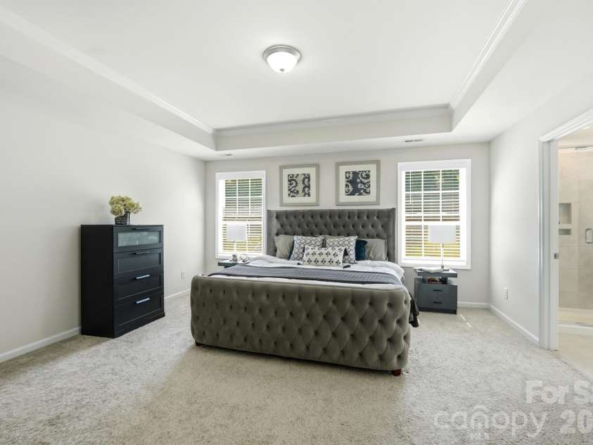 6013 Redwood Pine Road, Concord, NC 28027.  MLS# CAR4416660, YatesRealty ID 50208. Primary Suite (bedroom 3)