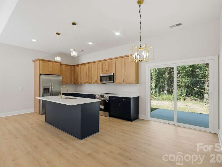 111 General AS Johnston Street, Stanley, NC 28164.  MLS# CAR4413551, YatesRealty ID 50216. Kitchen & Dining Area