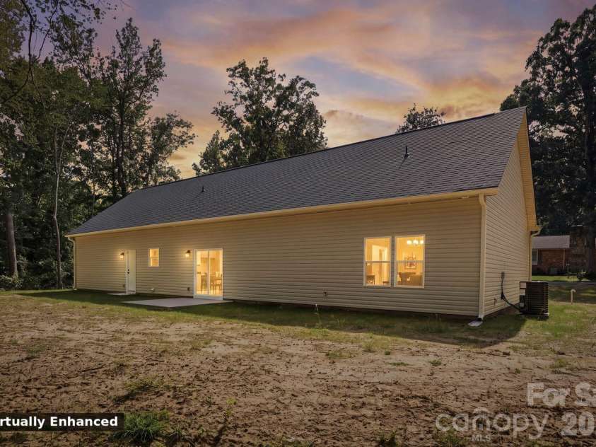 111 General AS Johnston Street, Stanley, NC 28164.  MLS# CAR4413551, YatesRealty ID 50216. Virtually Enhanced Backyard