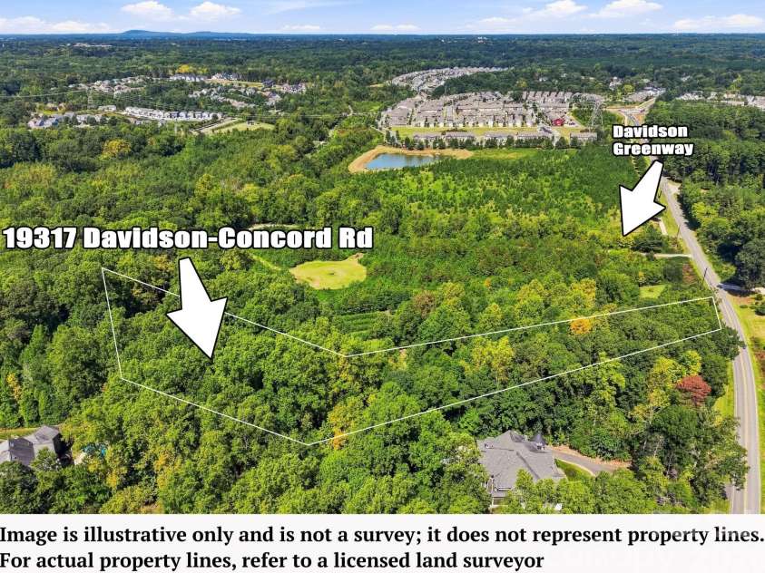 19317 Davidson Concord Road, Davidson, NC 28036.  MLS# CAR4422690, YatesRealty ID 50218. Appx. Greenway Proximity