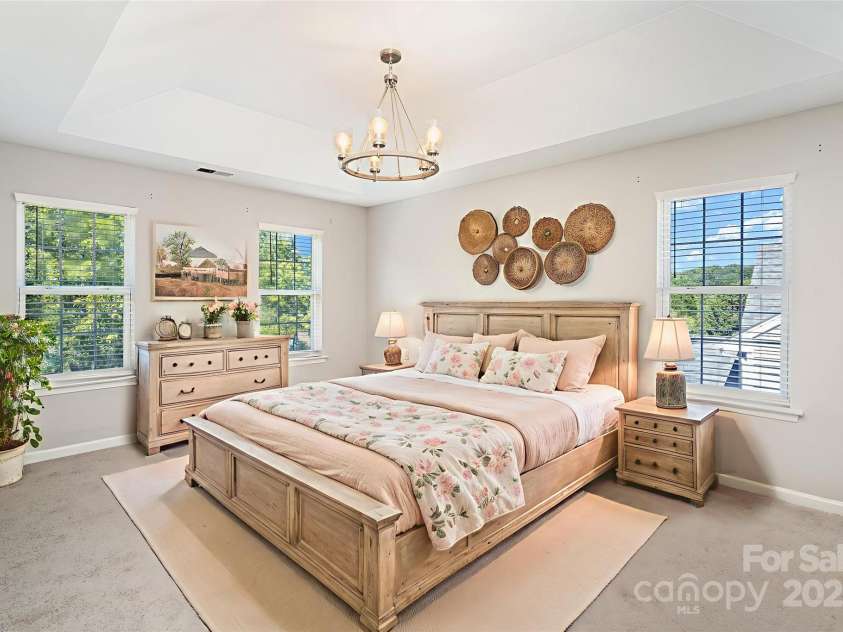 9146 Austin Ridge Lane, Charlotte, NC 28214.  MLS# CAR4297470, YatesRealty ID 5022. Primary Bedroom *Virtually Staged*