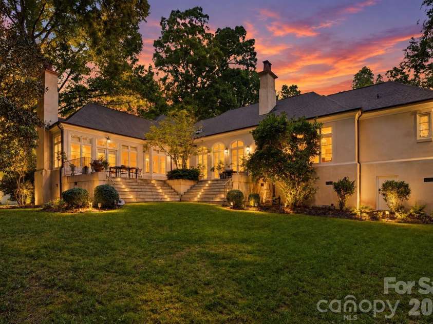 4935 Piper Glen Drive, Charlotte, NC 28277.  MLS# CAR4417879, YatesRealty ID 50231. Exterior Back