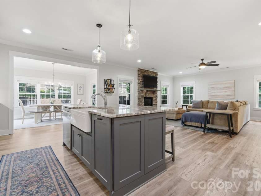 1525 Cranwell Drive, Mt Ulla, NC 28125.  MLS# CAR4422848, YatesRealty ID 50237. Kitchen