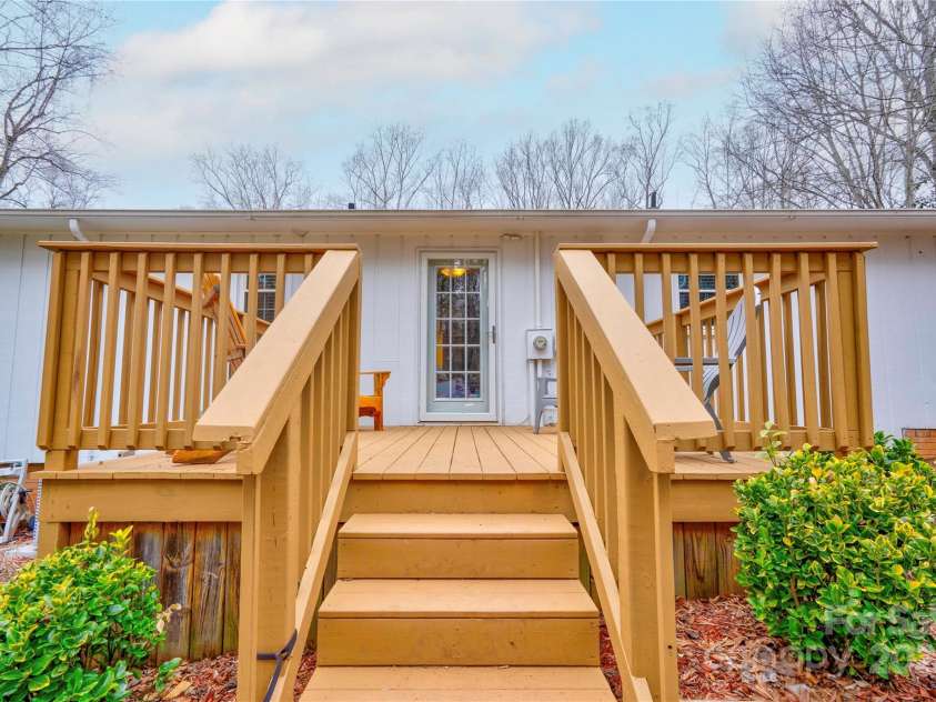1925 Lafayette Street, Shelby, NC 28152.  MLS# CAR4230814, YatesRealty ID 5024. Back Deck