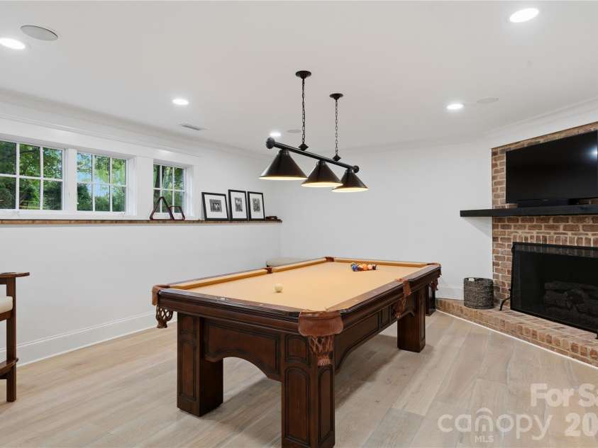 6239 Sharon Hills Road, Charlotte, NC 28210.  MLS# CAR4423022, YatesRealty ID 50254. Pool Room