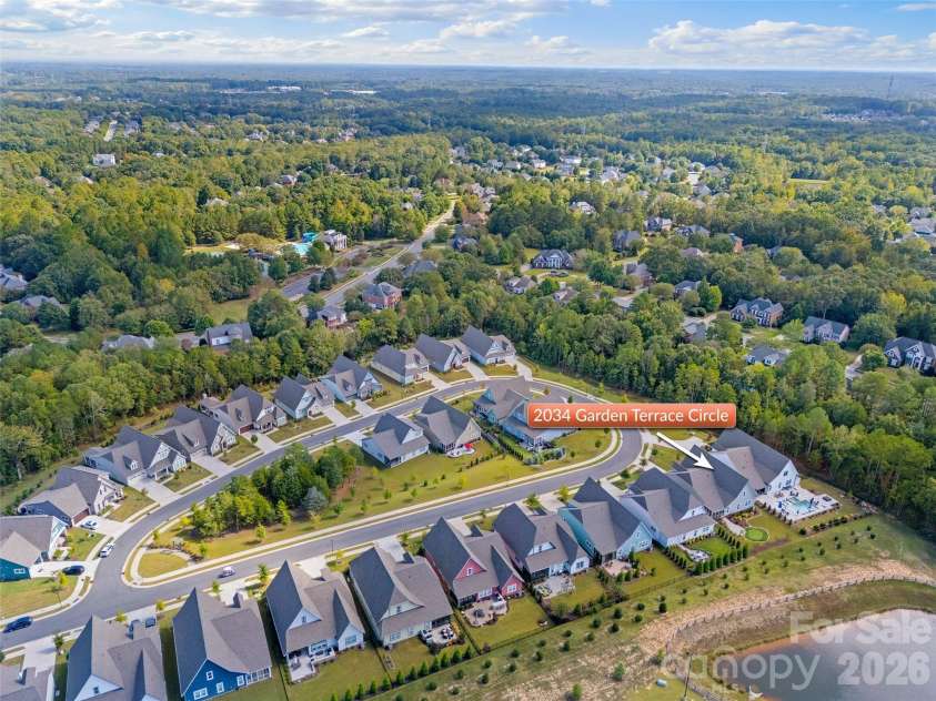 2034 Garden Terrace Circle, Marvin, NC 28173.  MLS# CAR4309564, YatesRealty ID 5026. 