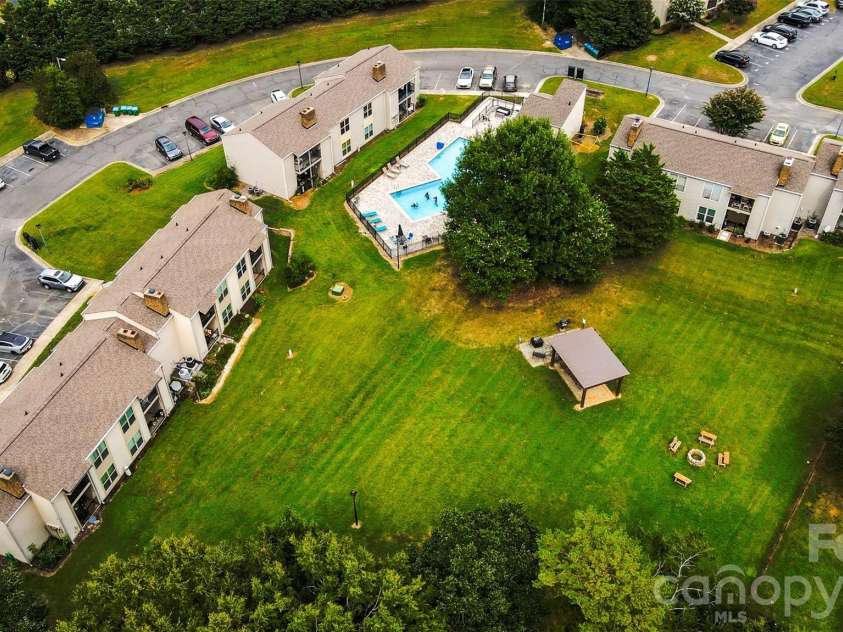 11022 Running Ridge Road, Charlotte, NC 28226.  MLS# CAR4422317, YatesRealty ID 50264. Aerial View