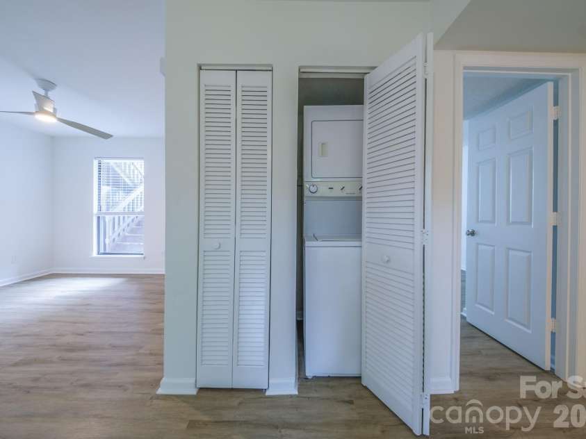 11022 Running Ridge Road, Charlotte, NC 28226.  MLS# CAR4422317, YatesRealty ID 50264. Laundry and storage