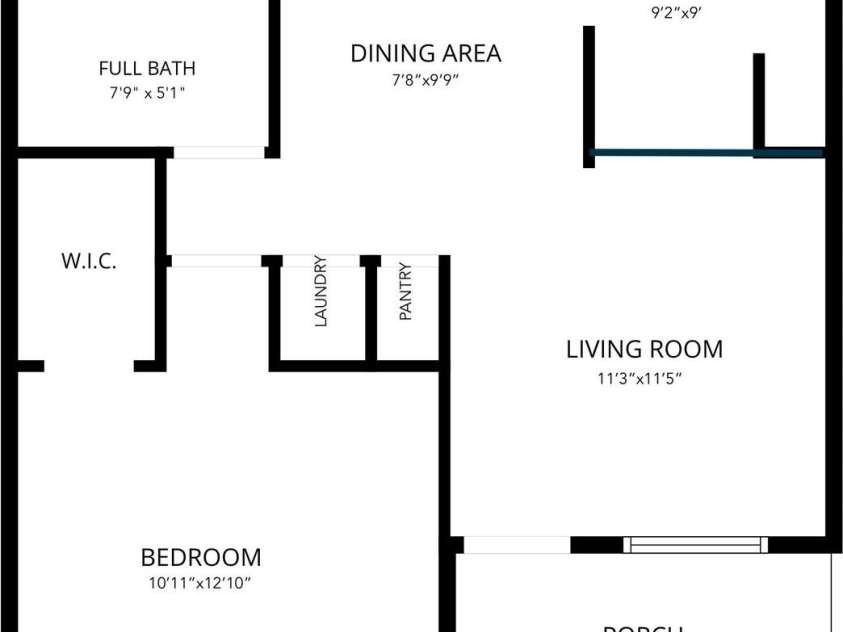 11022 Running Ridge Road, Charlotte, NC 28226.  MLS# CAR4422317, YatesRealty ID 50264. Measurement