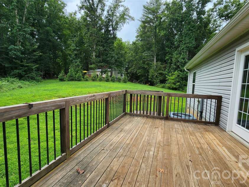 967 Barnardsville Highway, Weaverville, NC 28787.  MLS# CAR4422068, YatesRealty ID 50268. Back Yard