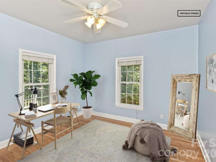 113 Ballantree Drive, Asheville, NC 28803.  MLS# CAR4417051, YatesRealty ID 50269. Virtually Staged as on Office space