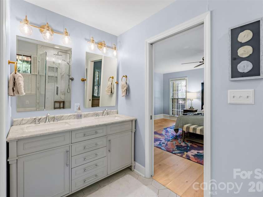 10 Bald Eagle Road, Lake Wylie, SC 29710.  MLS# CAR4421997, YatesRealty ID 50278. Dual vanity with efficient storage