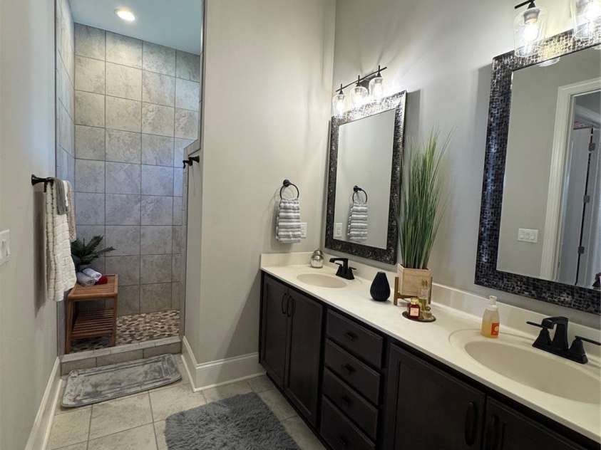 9065 Treetop Way, Concord, NC 28027.  MLS# CAR4423266, YatesRealty ID 50288. Primary Suite Bath with separate water closet