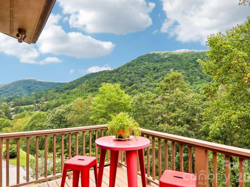 36 Nicholas Lane, Maggie Valley, NC 28751.  MLS# CAR4422932, YatesRealty ID 50311. Eastern exposure off Main bedroom suite