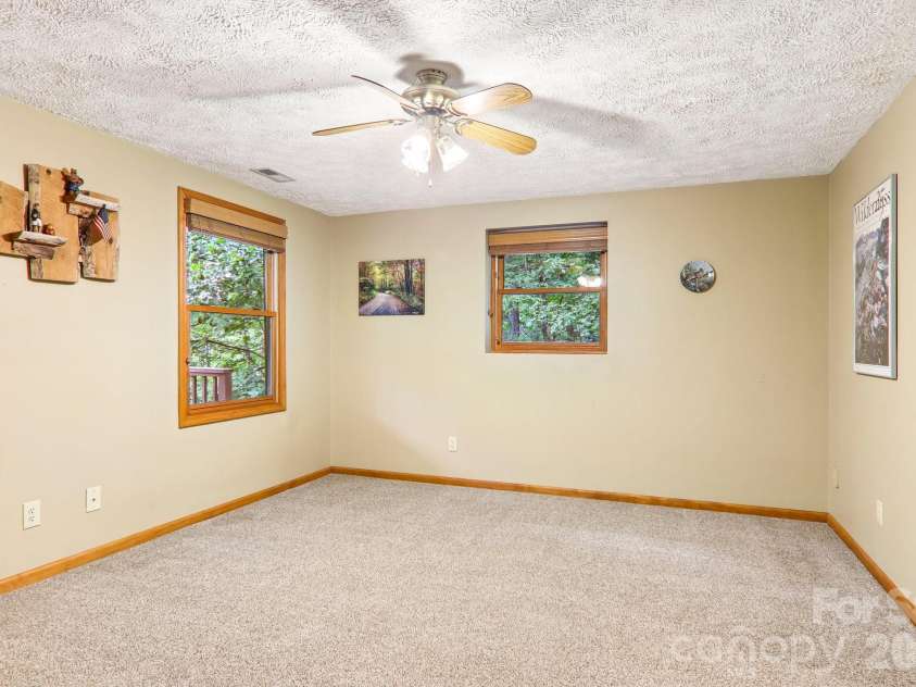 36 Nicholas Lane, Maggie Valley, NC 28751.  MLS# CAR4422932, YatesRealty ID 50311. Primary bedroom #2