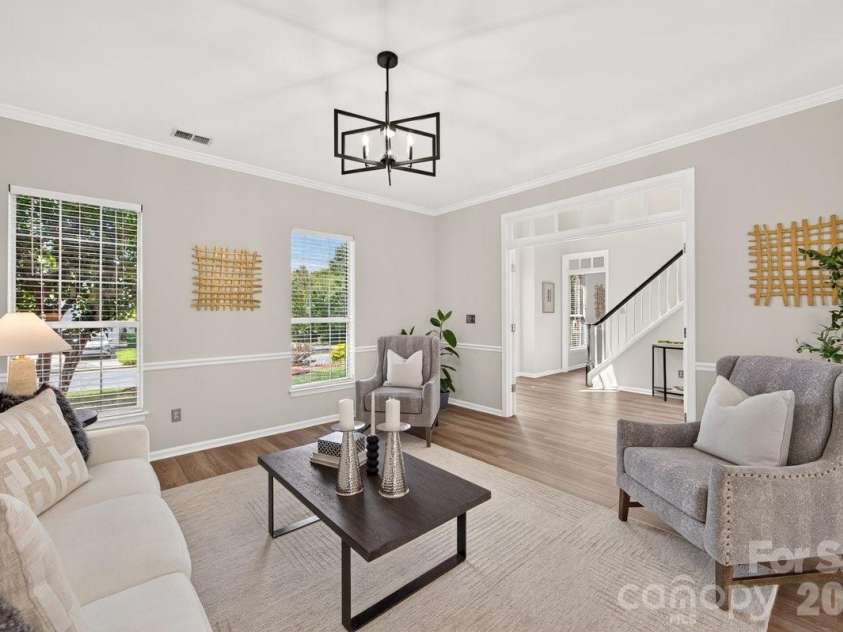 2901 Firewood Drive, Matthews, NC 28105.  MLS# CAR4422763, YatesRealty ID 50324. 