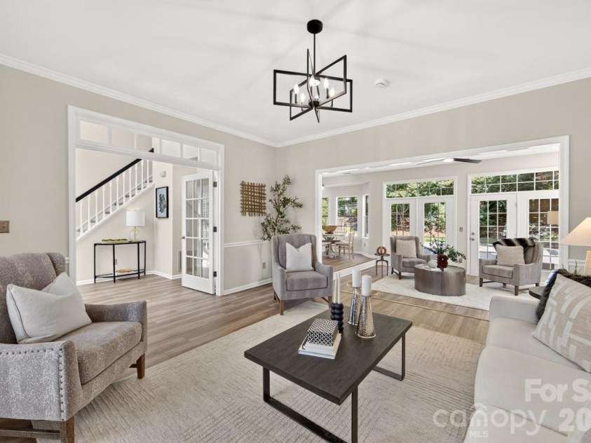 2901 Firewood Drive, Matthews, NC 28105.  MLS# CAR4422763, YatesRealty ID 50324. 