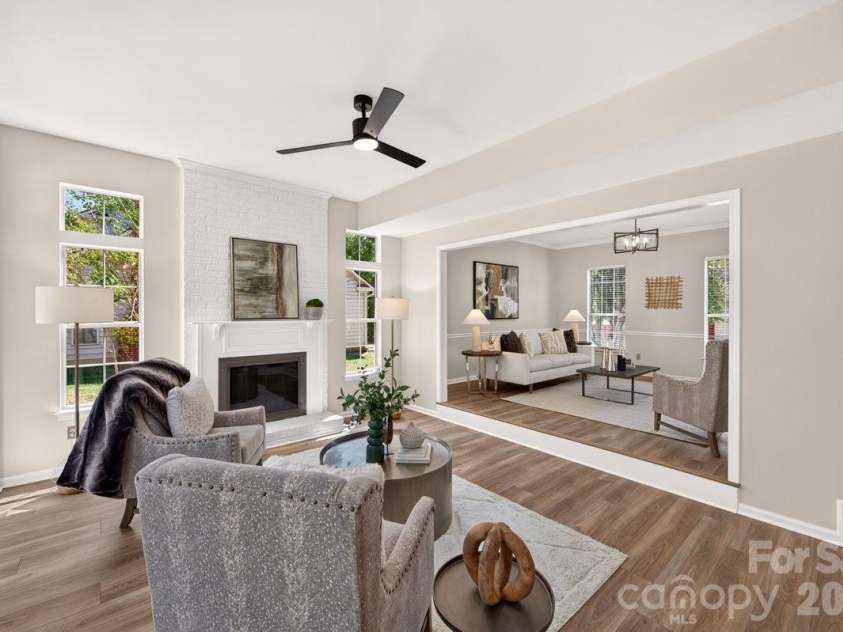 2901 Firewood Drive, Matthews, NC 28105.  MLS# CAR4422763, YatesRealty ID 50324. 