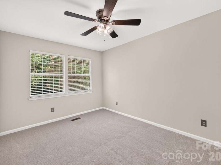 2901 Firewood Drive, Matthews, NC 28105.  MLS# CAR4422763, YatesRealty ID 50324. Bedroom 3.