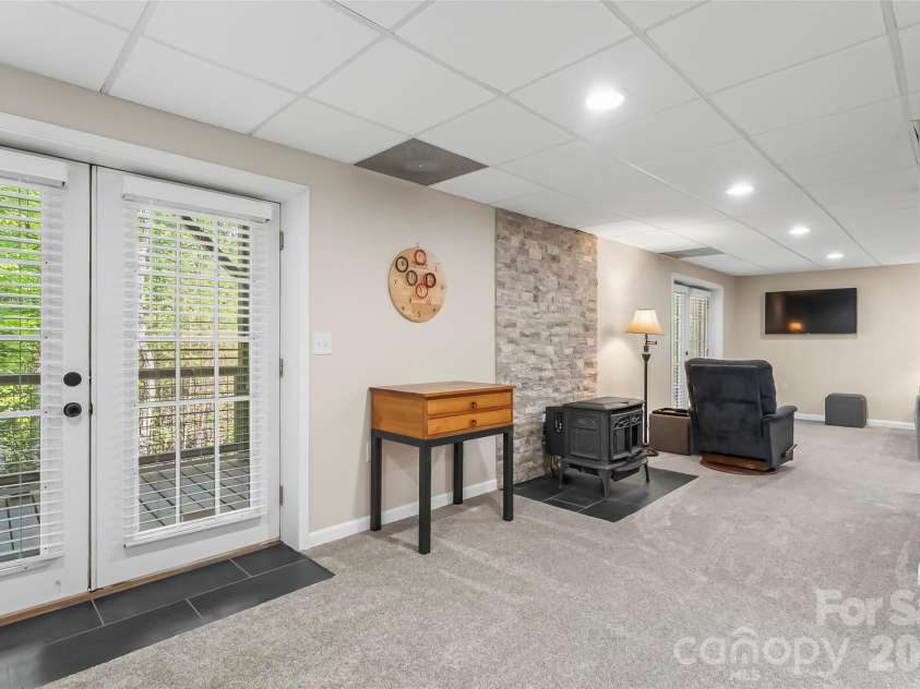 85 Trellis Drive, Nebo, NC 28761.  MLS# CAR4422991, YatesRealty ID 50327. Basement Flex Space