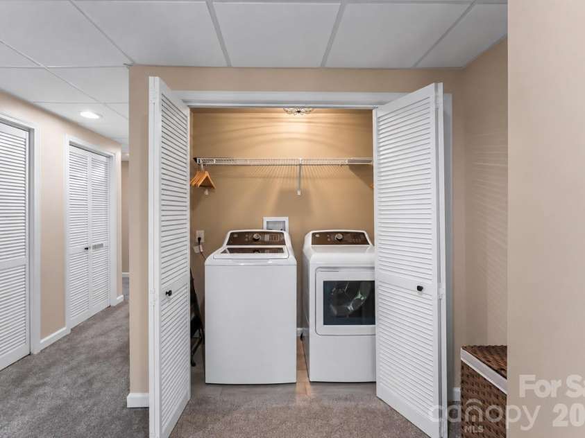 85 Trellis Drive, Nebo, NC 28761.  MLS# CAR4422991, YatesRealty ID 50327. Laundry