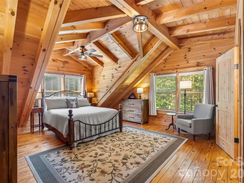 85 Trellis Drive, Nebo, NC 28761.  MLS# CAR4422991, YatesRealty ID 50327. Primary Suite