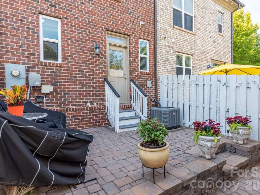 19911 Lamp Lighters Way, Cornelius, NC 28031.  MLS# CAR4422765, YatesRealty ID 50338. Outside Patio area
