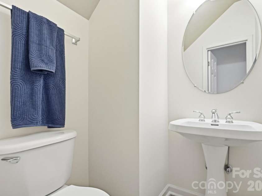 7202 Red Bush Court, Indian Trail, NC 28079.  MLS# CAR4417743, YatesRealty ID 50359. Half Bath Down