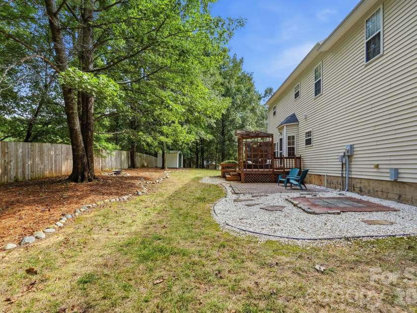 7202 Red Bush Court, Indian Trail, NC 28079.  MLS# CAR4417743, YatesRealty ID 50359. Patio