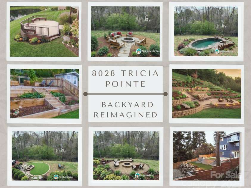 8028 Tricia Pointe Place, Indian Land, SC 29707.  MLS# CAR4225743, YatesRealty ID 5036. Backyard Reimagined!