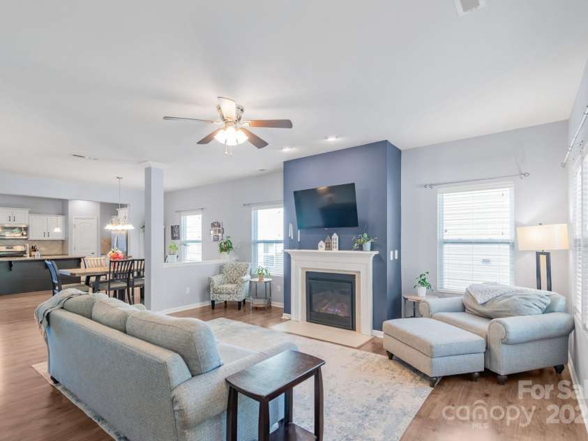 8028 Tricia Pointe Place, Indian Land, SC 29707.  MLS# CAR4225743, YatesRealty ID 5036. Open floor plan