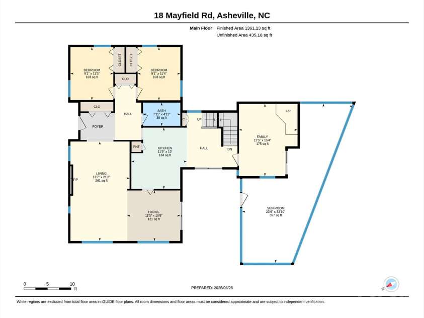 18 Mayfield Road, Asheville, NC 28804.  MLS# CAR4399015, YatesRealty ID 50366. 