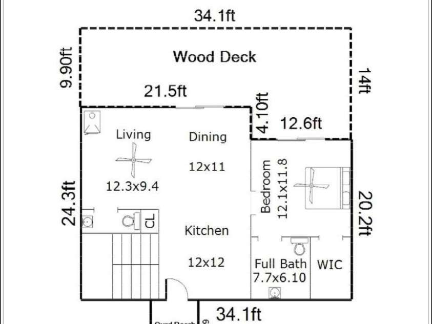 186 South Slope Lane, Old Fort, NC 28762.  MLS# CAR4217959, YatesRealty ID 5037. 