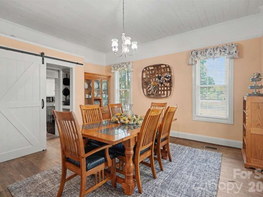 6002 White Store Road, Wingate, NC 28174.  MLS# CAR4420843, YatesRealty ID 50387. Dining Room