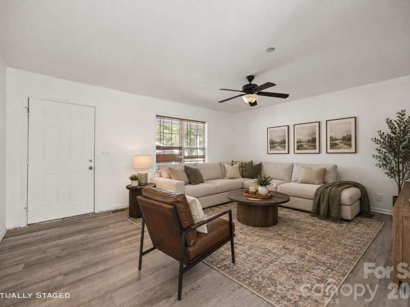 802 Shaver Street, Salisbury, NC 28144.  MLS# CAR4422607, YatesRealty ID 50388. Virtually Staged