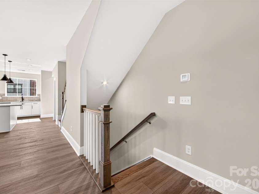 411 Old Town Village Road, Waxhaw, NC 28173.  MLS# CAR4423933, YatesRealty ID 50390. Second floor landing