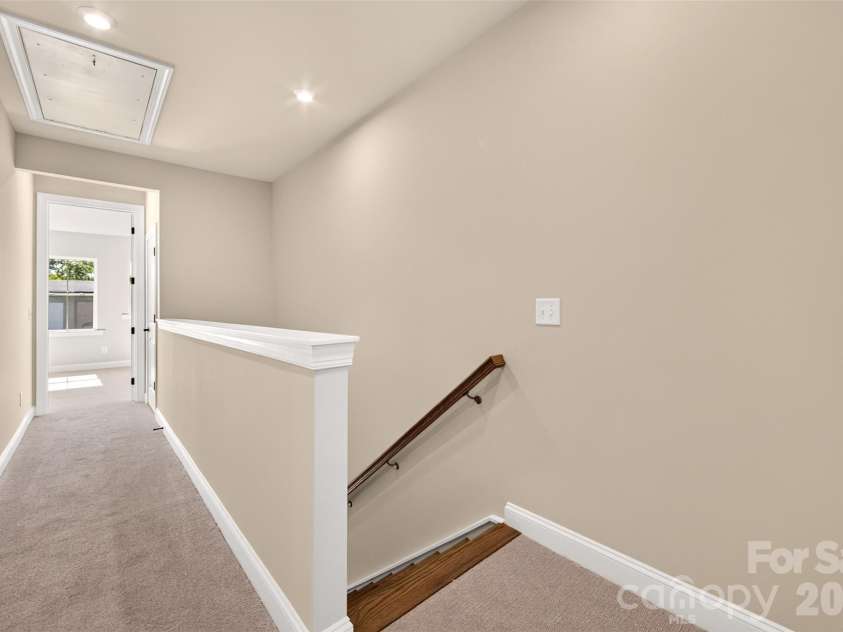 411 Old Town Village Road, Waxhaw, NC 28173.  MLS# CAR4423933, YatesRealty ID 50390. Third floor landing