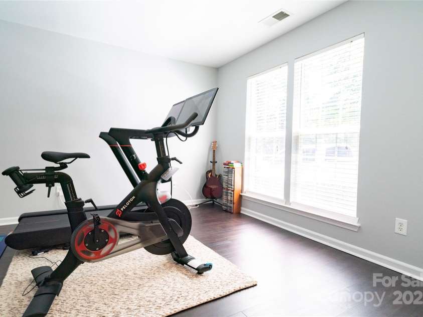 9511 Lina Ardrey Lane, Charlotte, NC 28277.  MLS# CAR4269974, YatesRealty ID 504. 3rd Bedroom/Flex/Office on 1st level. *(No closet)