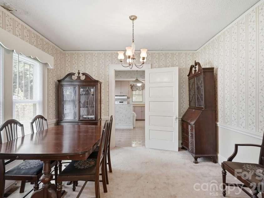132 North Avenue, Troutman, NC 28166.  MLS# CAR4422619, YatesRealty ID 50406. Dining Room
