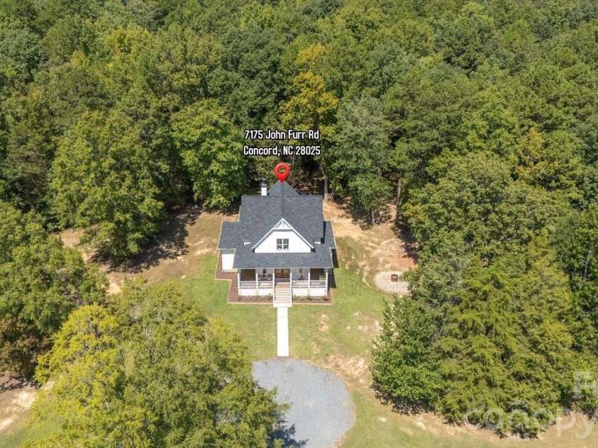7175 John Furr Road, Concord, NC 28025.  MLS# CAR4423510, YatesRealty ID 50448. 