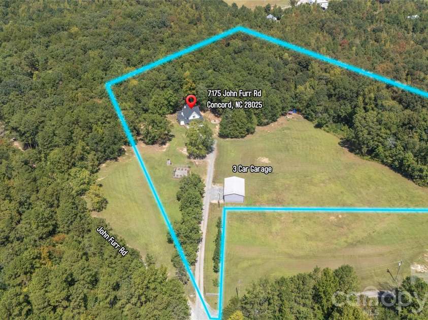 7175 John Furr Road, Concord, NC 28025.  MLS# CAR4423510, YatesRealty ID 50448. 