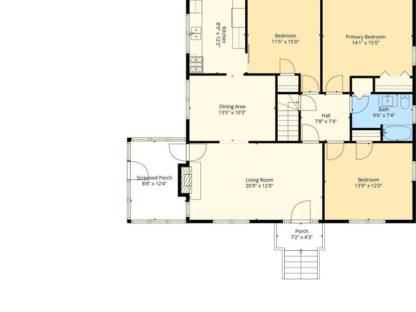 130 School Drive, Spartanburg, SC 29301.  MLS# CAR4423594, YatesRealty ID 50466. 