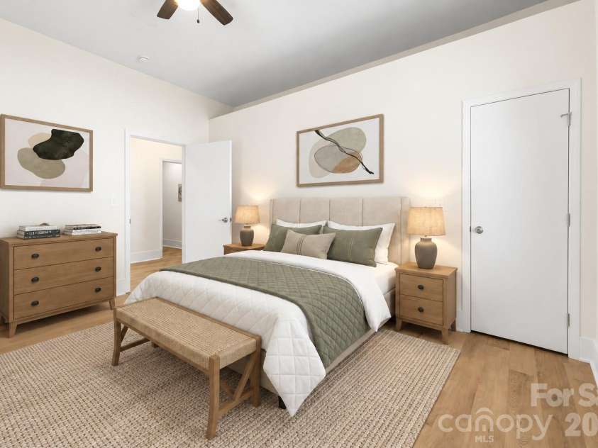 4309 Hovis Road, Charlotte, NC 28208.  MLS# CAR4420478, YatesRealty ID 50467. Bedroom 3 - Virtually Staged