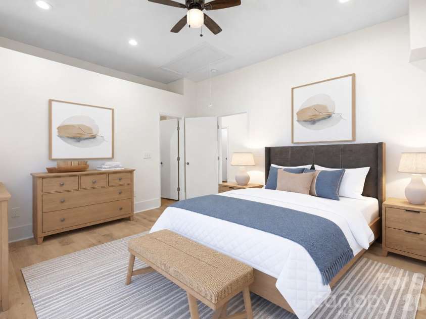 4309 Hovis Road, Charlotte, NC 28208.  MLS# CAR4420478, YatesRealty ID 50467. Primary Bedroom - Virtually Staged
