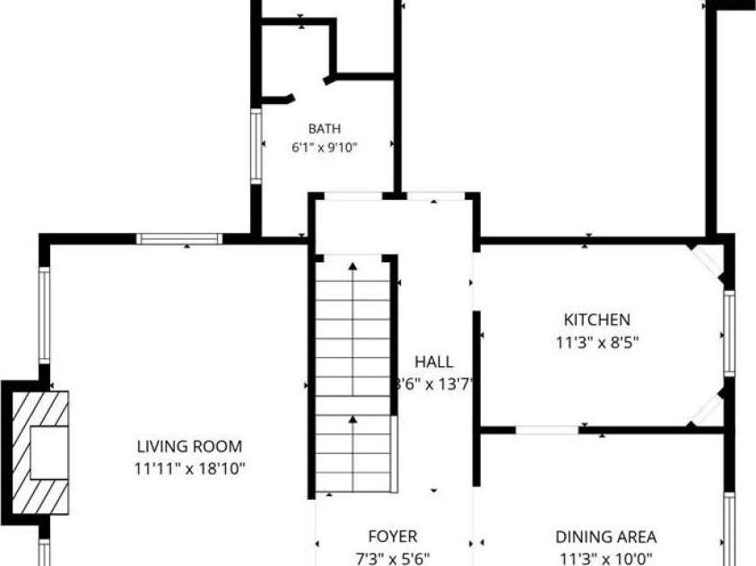 70 Edgewood Avenue, Concord, NC 28025.  MLS# CAR4423663, YatesRealty ID 50476. 