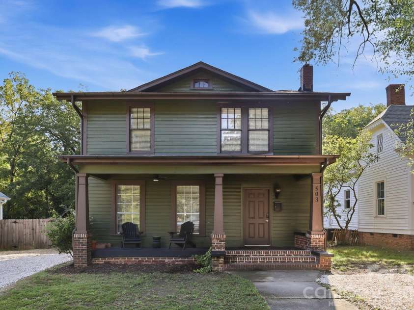 503 Washington Street, Monroe, NC 28112.  MLS# CAR4422789, YatesRealty ID 50499. 