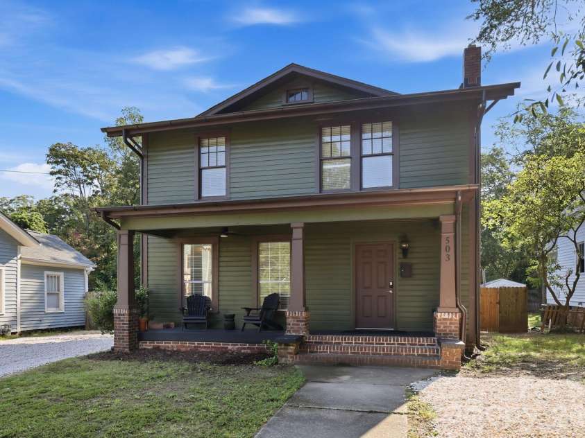 503 Washington Street, Monroe, NC 28112.  MLS# CAR4422789, YatesRealty ID 50499. 