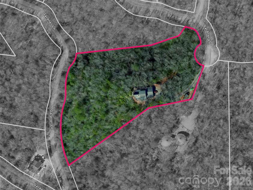 768 Gardner Lane, Pisgah Forest, NC 28768.  MLS# CAR4350945, YatesRealty ID 5052. 
