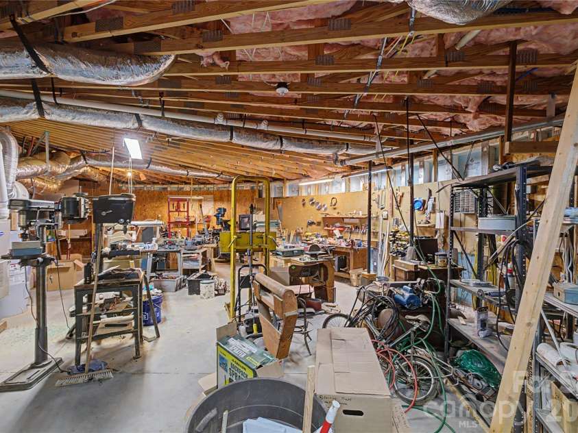 6034 Lookout Heights Drive, Claremont, NC 28610.  MLS# CAR4421400, YatesRealty ID 50522. Workshop